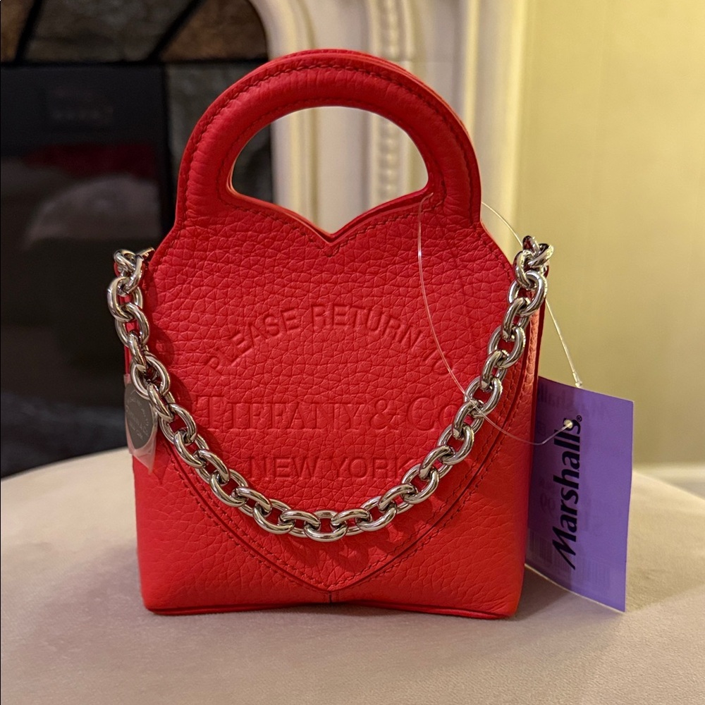 Red Nano Tiffany and Co. Handbag